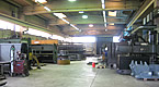 Vista del reparto di Carpenteria Meccanica